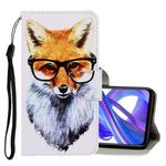 For Huawei Honor 9X 3D Colored Drawing Horizontal Flip PU Leather Case with Holder & Card Slots & Wallet(Fox)