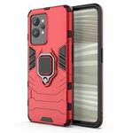 For OPPO Realme GT2 Pro Shockproof PC + TPU Holder Phone Case(Red)