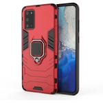 For Galaxy S20+ Shockproof PC + TPU Protective Case with Magnetic Ring Holder(Red)