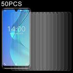 50 PCS 0.26mm 9H 2.5D Tempered Glass Film For Oukitel C16 Pro