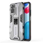 For Xiaomi Redmi Note 11 Global / Note 11S Supersonic PC + TPU Phone Case with Holderr(Grey)
