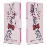 For Galaxy A51 Colored Drawing Pattern Horizontal Flip Leather Case with Holder & Card Slots & Wallet(Deer)