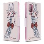 For Galaxy A71 Colored Drawing Pattern Horizontal Flip Leather Case with Holder & Card Slots & Wallet(Deer)