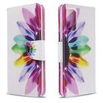For Galaxy S20+ Colored Drawing Pattern Horizontal Flip Leather Case with Holder & Card Slots & Wallet(Sun Flower)