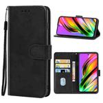 Leather Phone Case For BLU G91 Max(Black)