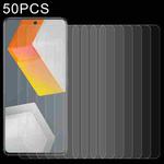 50 PCS 0.26mm 9H 2.5D Tempered Glass Film For vivo iQOO 9 SE / iQOO Neo6 / iQOO Neo6 SE