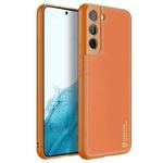 For Samsung Galaxy S22 5G DUX DUCIS YOLO Series PU + PC + TPU Protective Phone Case(Orange)