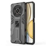 For Honor X30 5G / X9 Supersonic PC + TPU Phone Case with Holder(Black)