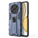 For Honor X30 5G / X9 Supersonic PC + TPU Phone Case with Holder(Blue)