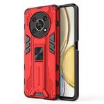 For Honor X30 5G / X9 Supersonic PC + TPU Phone Case with Holder(Red)