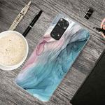 For Xiaomi Redmi Note 11 Global / Note 11S Abstract Marble Pattern TPU Phone Case(Abstract Gray)