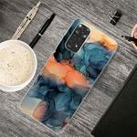 For Xiaomi Redmi Note 11 Pro 4G / 5G Global Abstract Marble Pattern TPU Phone Case(Abstract Blue)