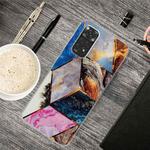 For Xiaomi Redmi Note 11 Global / Note 11S Marble Pattern TPU Phone Case(HC-A12)