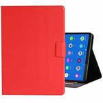 For Samsung Galaxy Tab A8 10.5 2021 Pure Color Leather Tablet Case(Red)