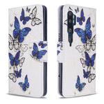For Xiaomi CC9 Pro / Note 10 / Note 10 Pro Colored Drawing Pattern Horizontal Flip Leather Case with Holder & Card Slots & Wallet(Butterfly Swarm)