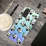 For Xiaomi Redmi Note 11 Global / Note 11S Painted Transparent TPU Phone Case(Panda)