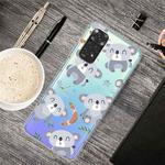 For Xiaomi Redmi Note 11 Global / Note 11S Painted Transparent TPU Phone Case(Koala)