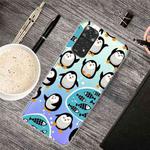 For Xiaomi Redmi Note 11 Pro 4G / 5G Global Painted Transparent TPU Phone Case(Penguin)