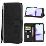 Leather Phone Case For Blackview A50(Black)