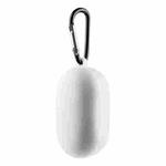 For Boat Airdopes 441 Silicone Earphone Protective Case with Hook(White)