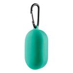 For Boat Airdopes 441 Silicone Earphone Protective Case with Hook(Mint Green)