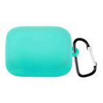 For OnePlus Buds Pro Silicone Earphone Protective Case with Hook(Mint Green)