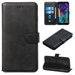 For LG K30 (2019) Classic Calf Texture Horizontal Flip PU Leather Case, with Holder & Card Slots & Wallet(Black)