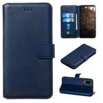 For Motorola MOTO G8 / P40 Power / One Action Classic Calf Texture Horizontal Flip PU Leather Case, with Holder & Card Slots & Wallet(Blue)