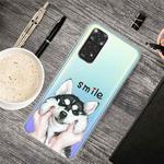 For Xiaomi Redmi Note 11 Global / Note 11S Painted Transparent TPU Phone Case(Pinch Face Dog)