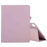 For iPad Pro 12.9 2022 / 2021 / 2020 / 2018 Litchi Texture Solid Color Leather Tablet Case(Pink)