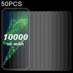 50 PCS 0.26mm 9H 2.5D Tempered Glass Film For Oukitel K15 Pro