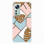 For Xiaomi 12 Pro Marble Pattern TPU Phone Case(GK-A4)