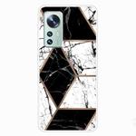 For Xiaomi 12 Pro Marble Pattern TPU Phone Case(GK-A15)