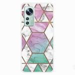 For Xiaomi 12 Pro Marble Pattern TPU Phone Case(GK-A16)