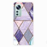 For Xiaomi 12 Pro Marble Pattern TPU Phone Case(GK-A17)