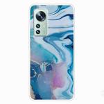 For Xiaomi 12 / 12X 5G Marble Pattern TPU Phone Case(HC-A19)