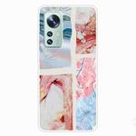 For Xiaomi 12 / 12X 5G Marble Pattern TPU Phone Case(HC-A21)