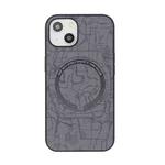 Card Holder PU+TPU Magsafe Case For iPhone 12 Pro Max(Grey)