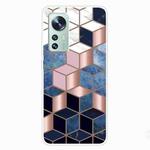 For Xiaomi 12 Pro Marble Pattern TPU Protective Phone Case(HC-A3)