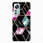 For Xiaomi 12 Pro Marble Pattern TPU Protective Phone Case(HC-A16)