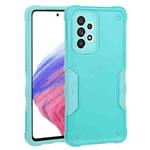 For Samsung Galaxy A53 Non-slip Armor Phone Case(Mint Green)