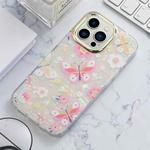 For iPhone 13 Pro Shell Texture Flower TPU Phone Case (X6)