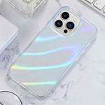 For iPhone 13 Laser TPU Shockproof Phone Case(Water Wave)