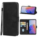 Leather Phone Case For OPPO Reno7 Z 5G(Black)