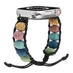 Volcanic Stone Watch Band For Apple Watch Series 8&7 41mm / SE 2&6&SE&5&4 40mm / 3&2&1 38mm(Multicolour)