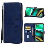 Leather Phone Case For OPPO Realme X7 Pro Ultra(Blue)
