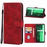 Leather Phone Case For OPPO Realme X50 5G(Red)