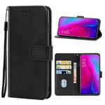 Leather Phone Case For OPPO Reno(Black)