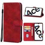 Leather Phone Case For OPPO Reno Ace(Red)
