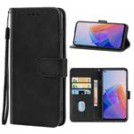 Leather Phone Case For OPPO Reno7 5G Foreign Version / Find X5 Lite(Black)